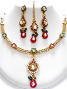 Polki Necklace Set